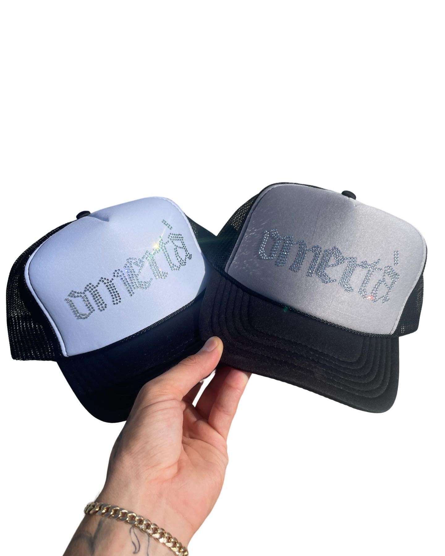 Omerta Rhinestone Trucker Hat